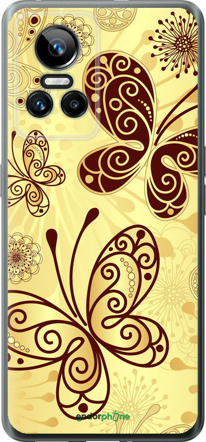 Силиконовый чехол Красивые бабочки для Realme GT Neo3 - 4170u-2590 изображение 
