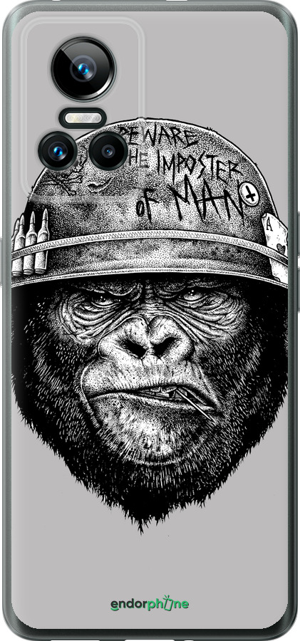 Силиконовый чехол military monkey для Realme GT Neo3 - 4177u-2590 изображение 