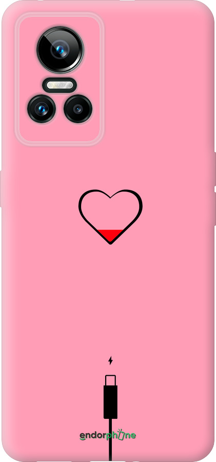 Силіконовий чехол Підзарядка серця1 для Realme GT Neo3 - 4275u-2590 изображение 