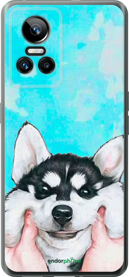 Силиконовый чехол Улыбнись для Realme GT Neo3 - 4276u-2590 изображение 