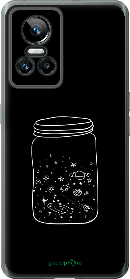 Силіконовий чехол Космос в банці для Realme GT Neo3 - 4297u-2590 изображение 