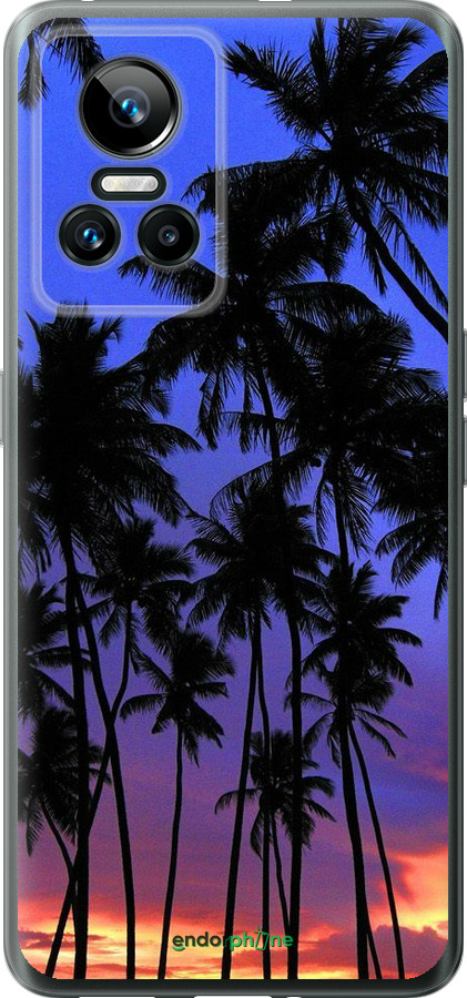 Силіконовий чехол Пальми для Realme GT Neo3 - 4324u-2590 изображение 