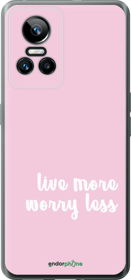 Силиконовый чехол Живи больше для Realme GT Neo3 - 4347u-2590 изображение 