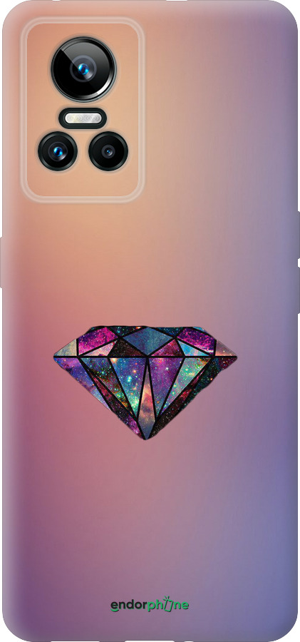 Силіконовий чехол Діамант для Realme GT Neo3 - 4352u-2590 изображение 