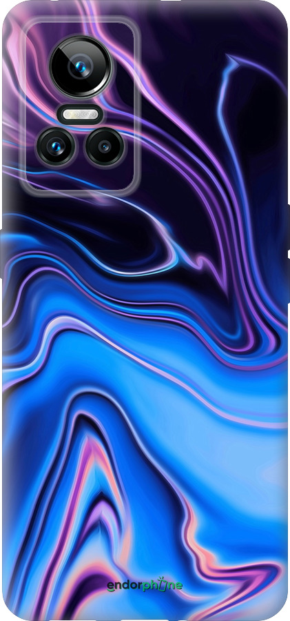 Силиконовый чехол Узор воды для Realme GT Neo3 - 4491u-2590 изображение 