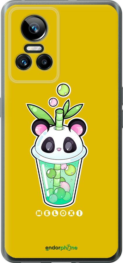 Силиконовый чехол Панда 1 для Realme GT Neo3 - 4558u-2590 изображение 