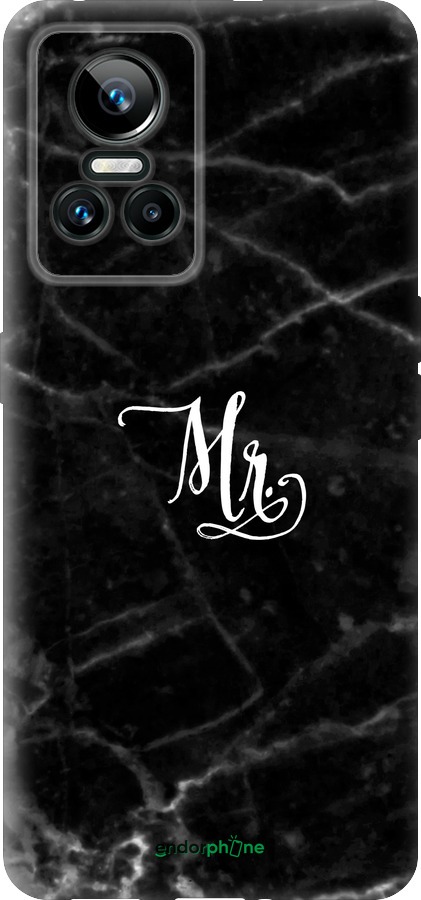 Силиконовый чехол Мрамор1 для Realme GT Neo3 - 4582u-2590 изображение 