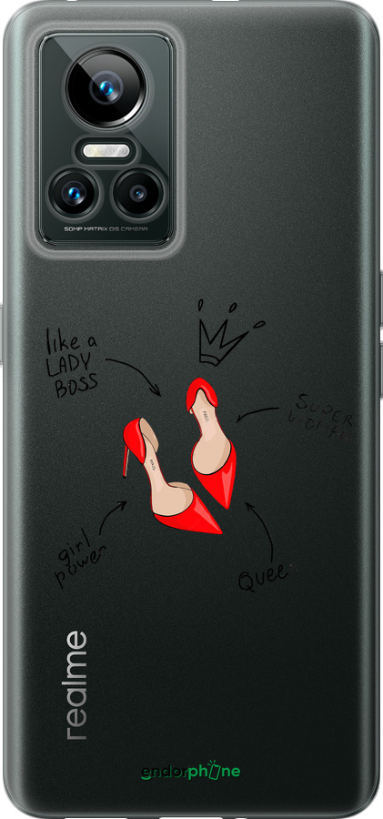 Силиконовый чехол Женщина для Realme GT Neo3 - 4599u-2590 изображение 