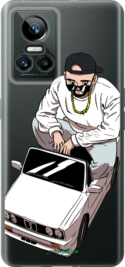 Силиконовый чехол Тачка для Realme GT Neo3 - 4663u-2590 изображение 