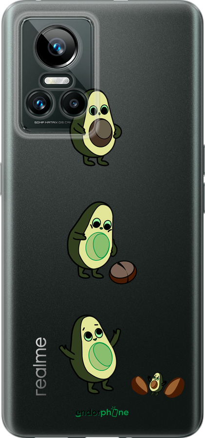 Силиконовый чехол Авокадо 1 для Realme GT Neo3 - 4857u-2590 изображение 