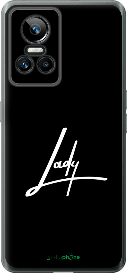Силиконовый чехол Lady 2 для Realme GT Neo3 - 4867u-2590 изображение 