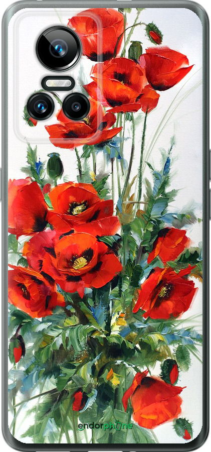 Силиконовый чехол Маки для Realme GT Neo3 - 523u-2590 изображение 