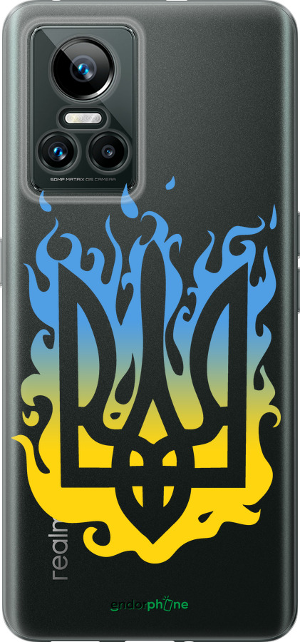 Силиконовый чехол Герб v1 для Realme GT Neo3 - 5258u-2590 изображение 
