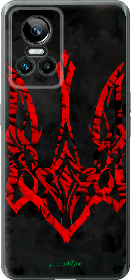 Силиконовый чехол Герб Украины v4 для Realme GT Neo3 - 5319u-2590 изображение 