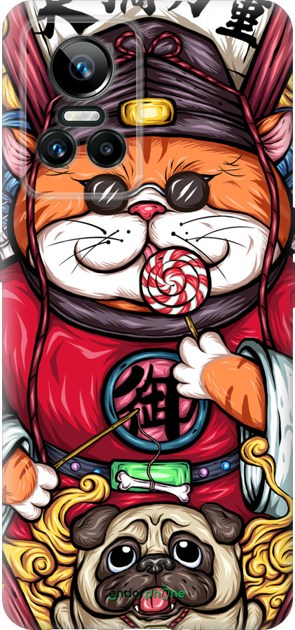 Силиконовый чехол № 5341 для Realme GT Neo3 - 5341u-2590 изображение 