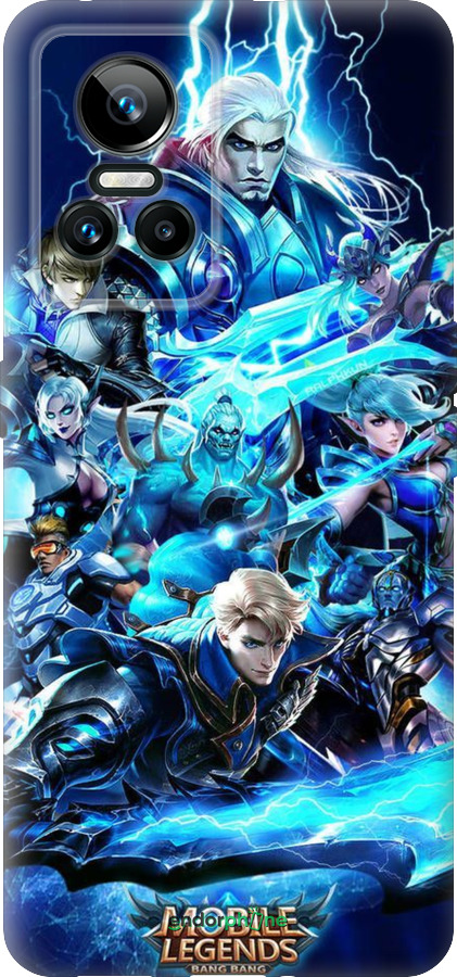 Силиконовый чехол № 5374 для Realme GT Neo3 - 5374u-2590 изображение 