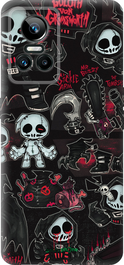 Силиконовый чехол № 5380 для Realme GT Neo3 - 5380u-2590 изображение 