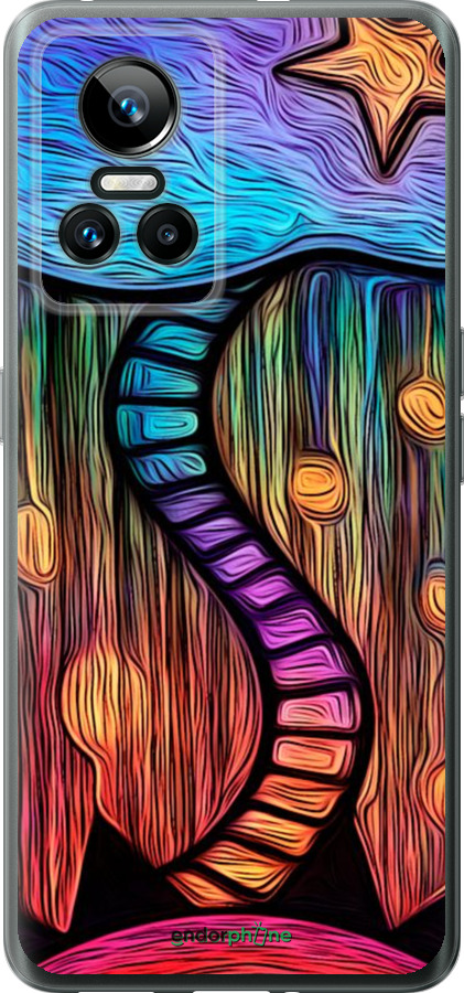 Силиконовый чехол № 5390 для Realme GT Neo3 - 5390u-2590 изображение 