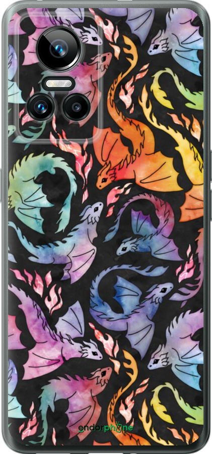 Силиконовый чехол № 5416 для Realme GT Neo3 - 5416u-2590 изображение 