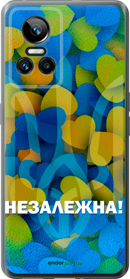 Силиконовый чехол Незалежна для Realme GT Neo3 - 5447u-2590 изображение 