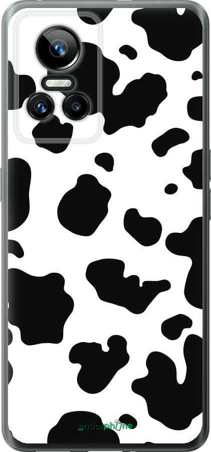 Силиконовый чехол Шкура коровы для Realme GT Neo3 - 5576u-2590 изображение 