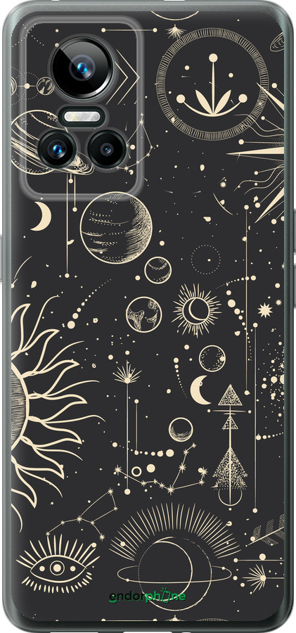 Силиконовый чехол Фаза луны для Realme GT Neo3 - 5605u-2590 изображение 