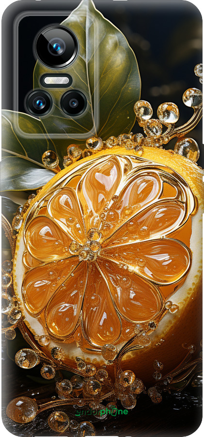 Силиконовый чехол Лимон для Realme GT Neo3 - 5647u-2590 изображение 