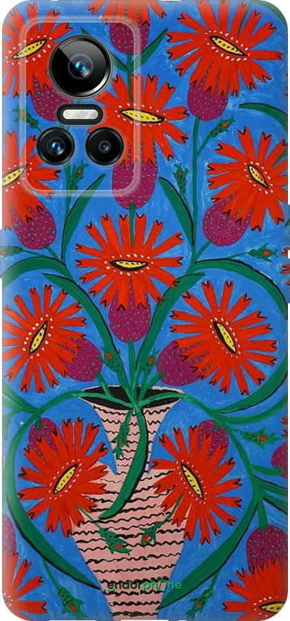 Силиконовый чехол Примаченко для Realme GT Neo3 - 5909u-2590 изображение 