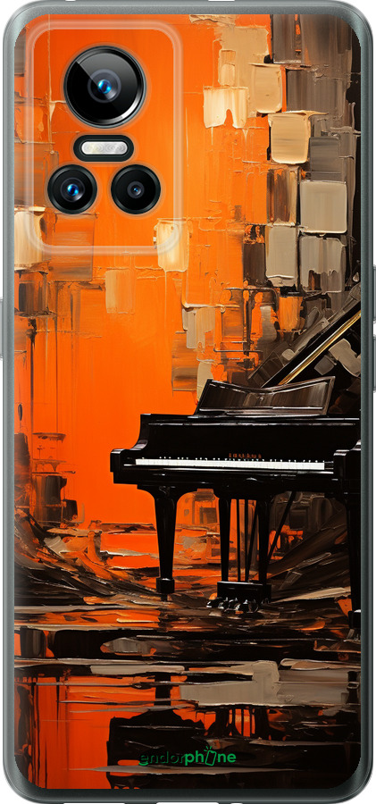 Силиконовый чехол Чехол для телефона Оранжевый Рояль для Realme GT Neo3 - 5937u-2590 изображение 