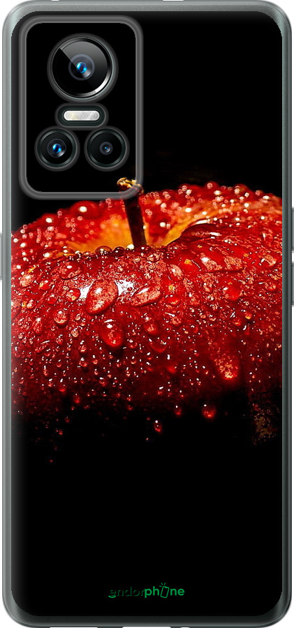 Силиконовый чехол Яблоко для Realme GT Neo3 - 6022u-2590 изображение 