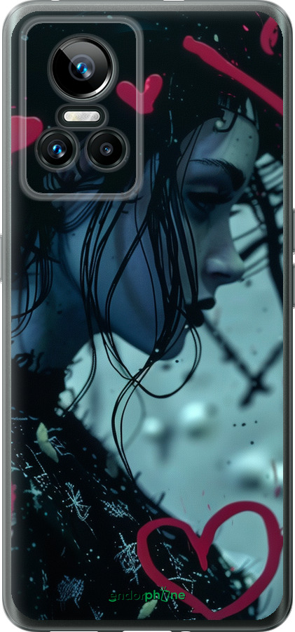 Силиконовый чехол XO Love v2 для Realme GT Neo3 - 6057u-2590 изображение 