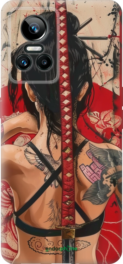 Силиконовый чехол Тайна катаны для Realme GT Neo3 - 6074u-2590 изображение 