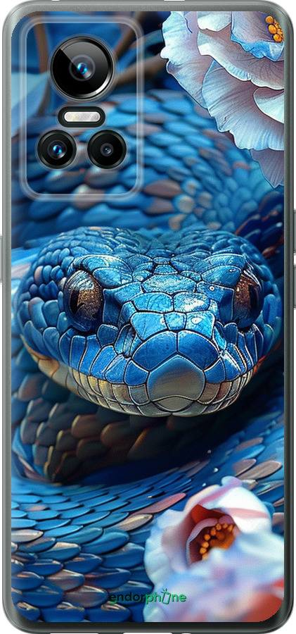 Силиконовый чехол Blue Snake для Realme GT Neo3 - 6079u-2590 изображение 
