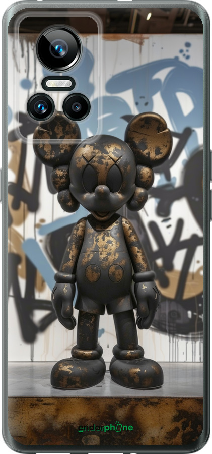 Силиконовый чехол Bronze kaws v2 для Realme GT Neo3 - 6098u-2590 изображение 