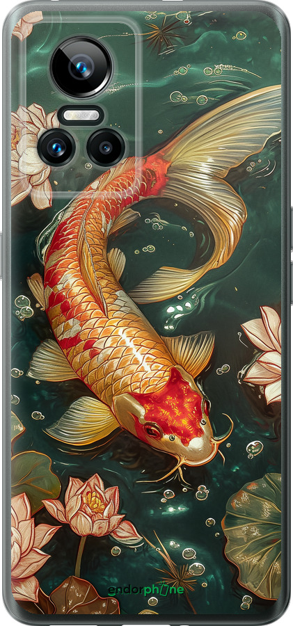 Силиконовый чехол Мелодия Лотоса для Realme GT Neo3 - 6106u-2590 изображение 