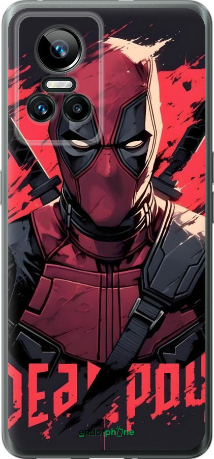 Силиконовый чехол Дедпул для Realme GT Neo3 - 6293u-2590 изображение 