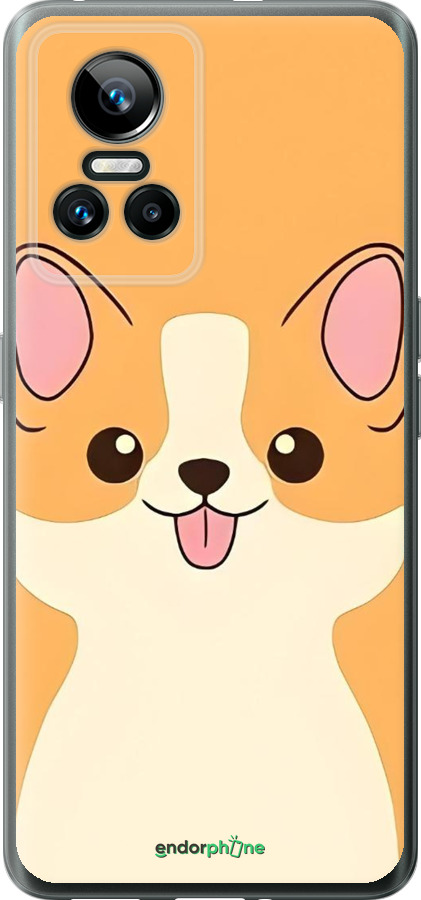 Силиконовый чехол Милый пес для Realme GT Neo3 - 6296u-2590 изображение 