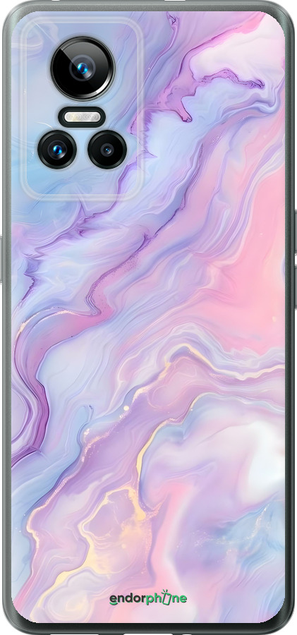 Силиконовый чехол Нежный мрамор для Realme GT Neo3 - 6310u-2590 изображение 