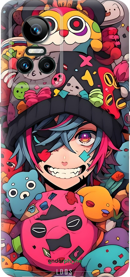 Силиконовый чехол Аниме парень для Realme GT Neo3 - 6317u-2590 изображение 
