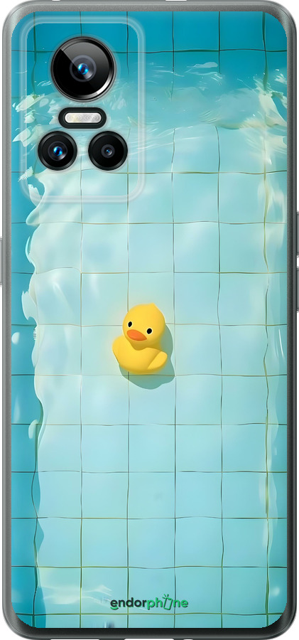 Силиконовый чехол Утенок для Realme GT Neo3 - 6323u-2590 изображение 