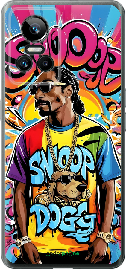 Силиконовый чехол Снуп дог для Realme GT Neo3 - 6348u-2590 изображение 