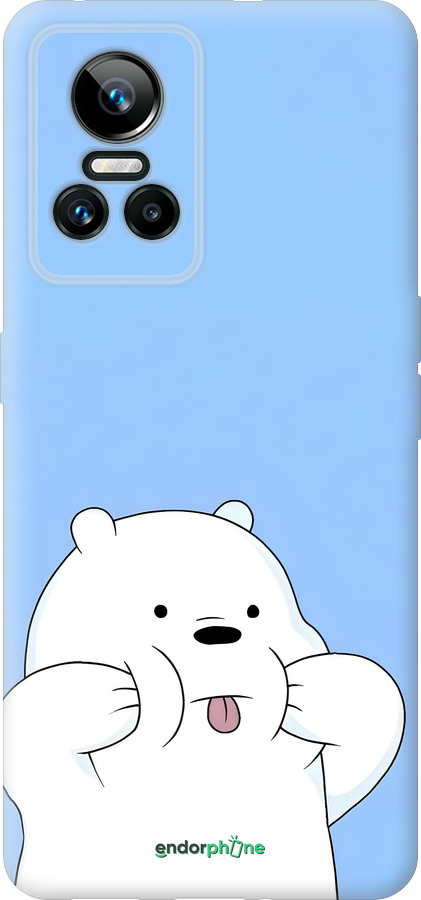 Силиконовый чехол Милый мишка для Realme GT Neo3 - 6357u-2590 изображение 