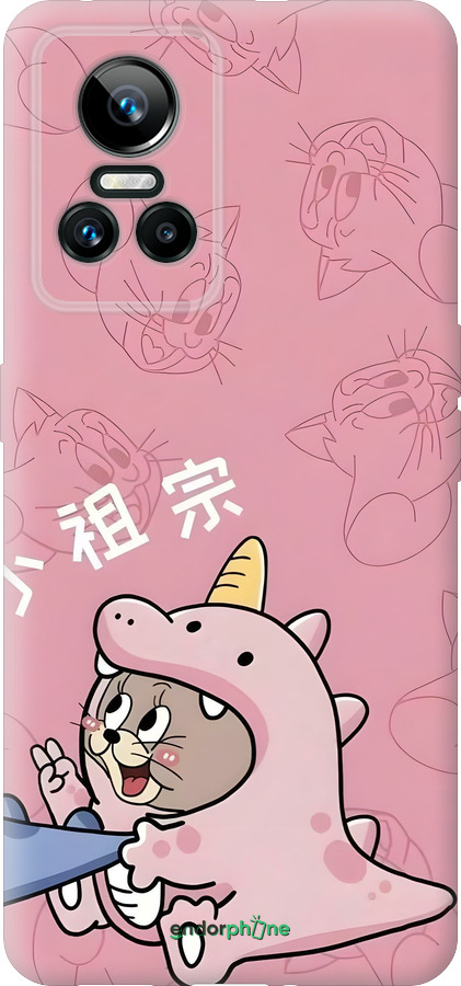 Силиконовый чехол Том и джерри 2 для Realme GT Neo3 - 6359u-2590 изображение 