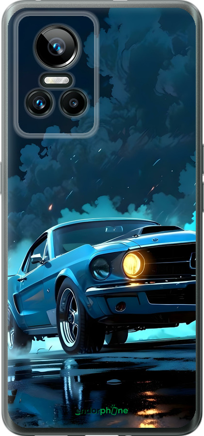 Силиконовый чехол Форд мустанг для Realme GT Neo3 - 6374u-2590 изображение 