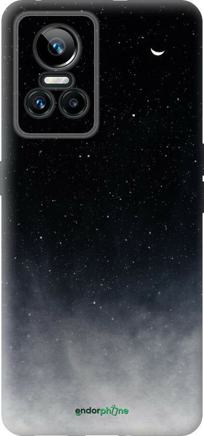 Силиконовый чехол Сині хмари, Синій місяць для Realme GT Neo3 - 6396u-2590 изображение 