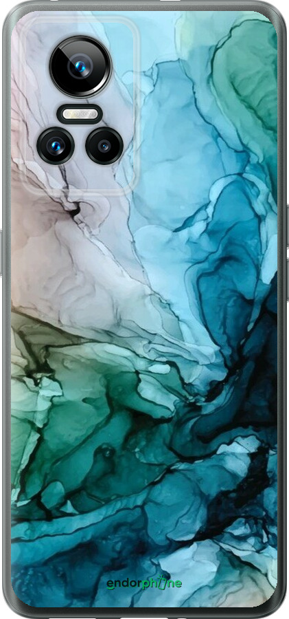 Силиконовый чехол С красочной абстрактной картиной Соленые берега для Realme GT Neo3 - 6405u-2590 изображение 