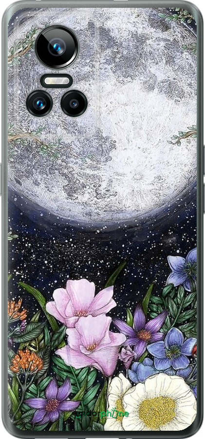Силиконовый чехол Полночь в саду II для Realme GT Neo3 - 6424u-2590 изображение 