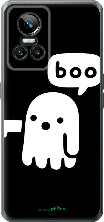 Силиконовый чехол Призрак Неодобрения для Realme GT Neo3 - 6431u-2590 изображение 