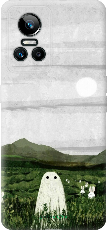 Силиконовый чехол Привидение для Realme GT Neo3 - 6492u-2590 изображение 