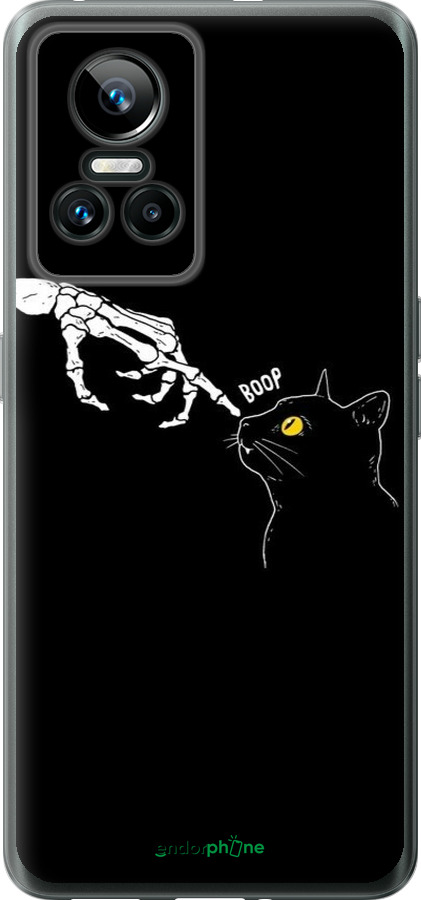 Силиконовый чехол Кошка для Realme GT Neo3 - 6505u-2590 изображение 